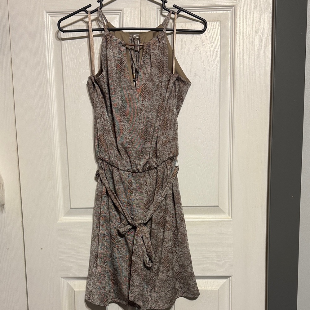 White House black market sleeveless dress